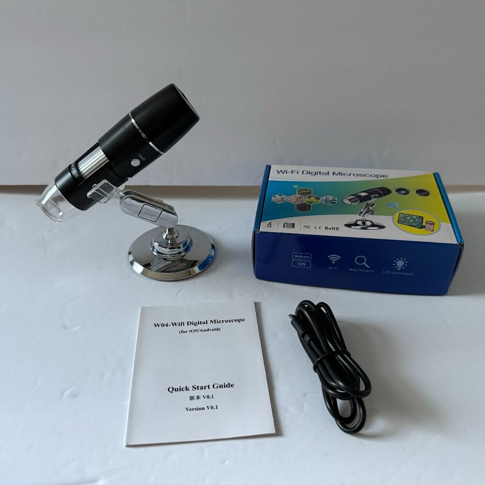 New WiFi Digital Microscope 50X-1000X IOS/Android Photos